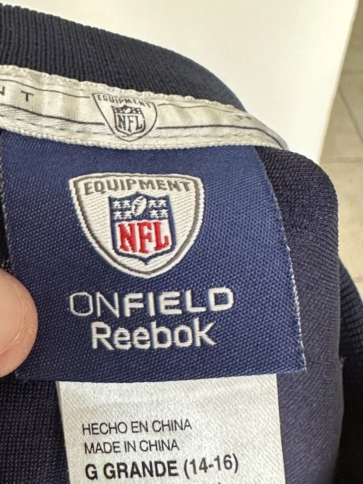 Camiseta deportiva Reebok NFL Dallas Cowboys Roy Williams #38 juvenil grande vintage malla Foto 4 de 4