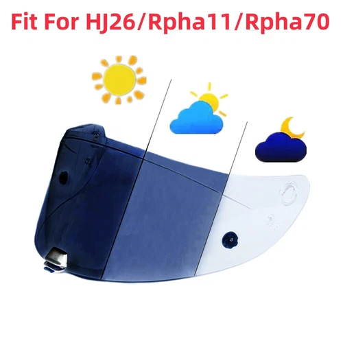 Photochromic Shield Visor Fit For HJC RPHA 70 RPHA 11 Helmet Windshield Lens - Bild 7 von 8