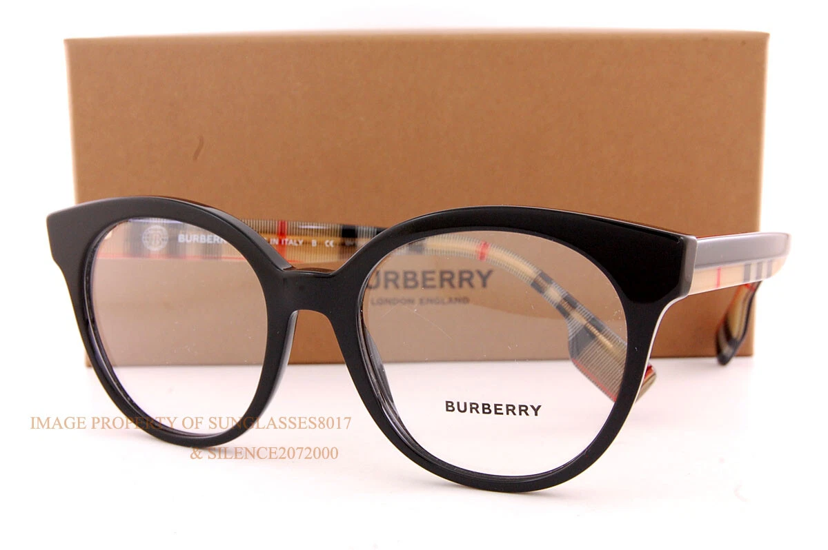 Brand New BURBERRY Eyeglass Frames BE 2356 3942 Black For Women