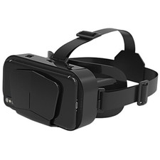 Functional Compact 3D Virtual Reality Headset Glasses with Handle for Cellphones