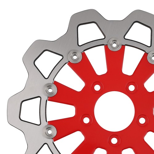 1PCS Floating 11.8 Front Brake Rotors for Harley-Davidson Touring 2009-2019 Red - Picture 8 of 12