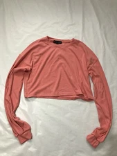 in the style blush sweatshirt cropped uk 6