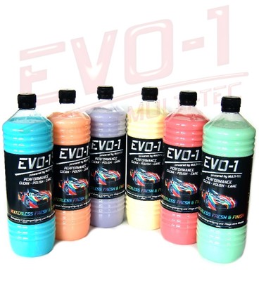 EVO-1 Waterless Fresh & Shine Wax waschen ohne Wasser Versiegelung Sprühpolitur
