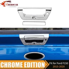 🌟Chrome Tailgate Door Handle Trim Decorative Bezel for Ford F150 2015 2016 2017