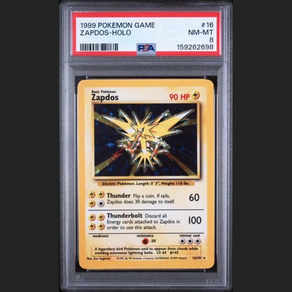 Pokémon TCG Professional Sports Authenticator (PSA) Base Set Grade
