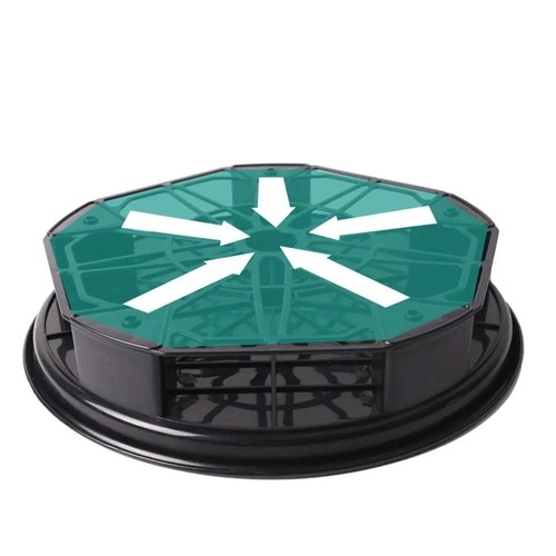 Heavy Duty Movable Flower Pot Tray For Home Garden Outdoor - Picture 3 of 15