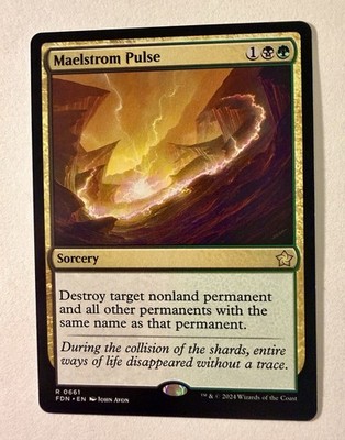 x1 Maelstrom Pulse R MTG Foundations M/NM, English