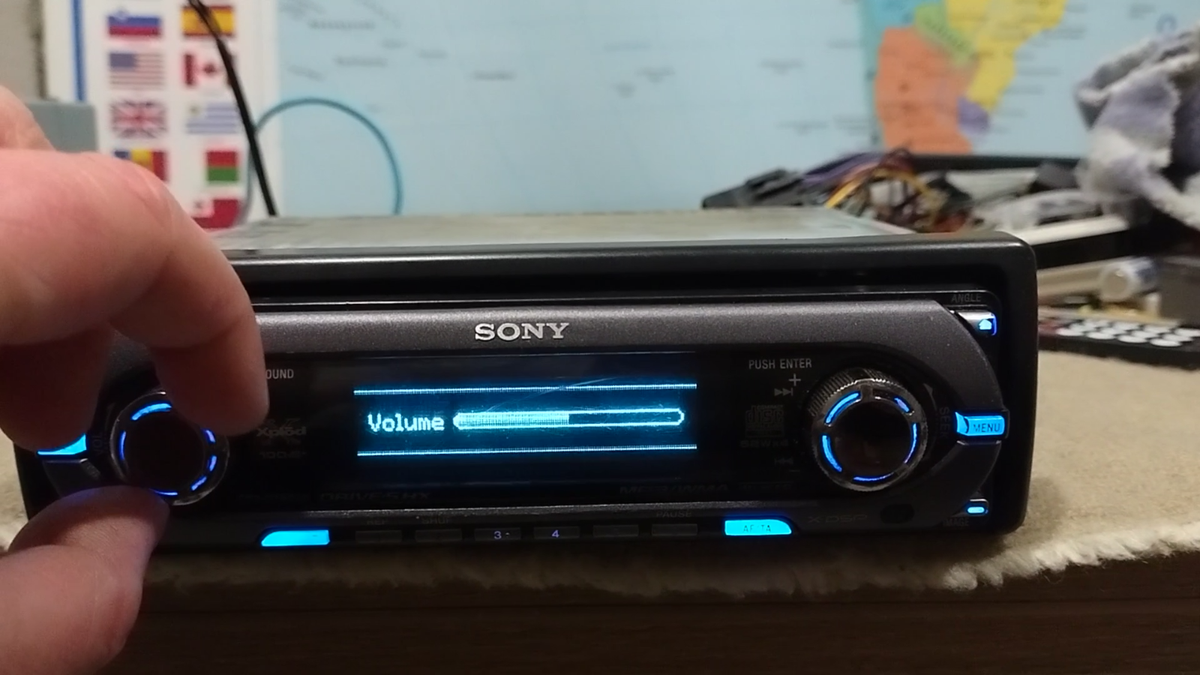 SONY CDX GT800D Car Stereo CD Player In Dash Receiver Fully