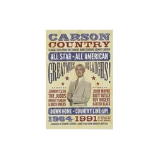 Carson Country-Themed Guest: Engvall/Cash - DVD -  Very Good - Tommy Newsom,Bob 