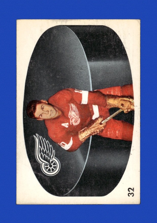 1962-63 Parkhurst Set-Break # 32 Alex Delvecchio VG-VGEX (crease) *GMCARDS*
