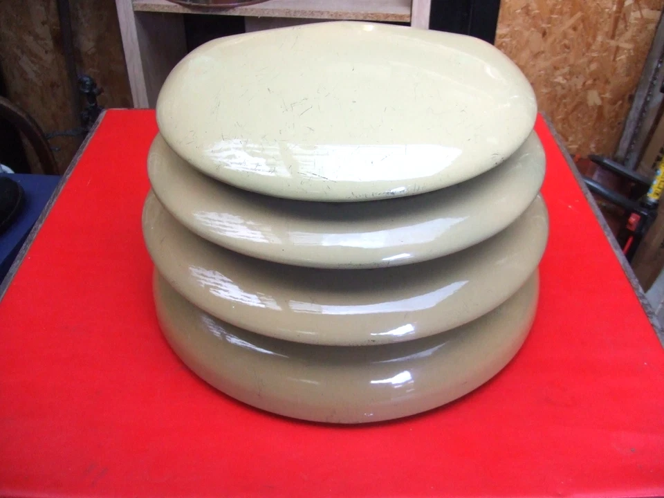 Ancien chauffage de chambre ruche HMV émail art déco 1930 par Christian Barman rare - Photo 2/4