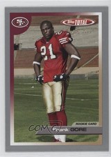 2005 Topps Total Silver Frank Gore #441 0nr3