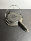 Wagner Ware 1408 Waffle Iron Cast Iron Patd Sept 15 1925 Sidney Ohio Antique
