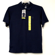 Hurley Men's Size S Blue Short Sleeve UPF 30 Performance Polo Shirt