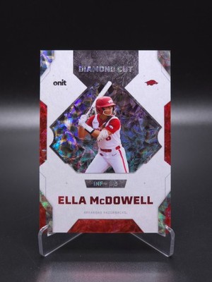 Ella McDowell 2026 ONIT Arkansas Razorbacks Softball Diamond Cut #DC-2
