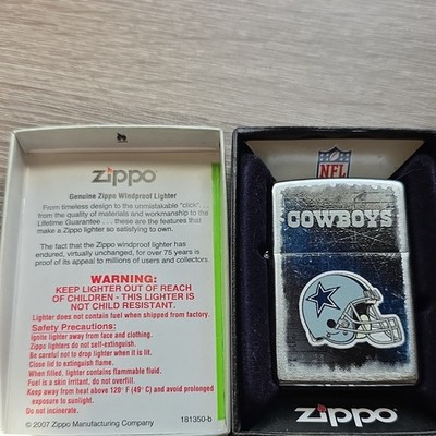 Zippo NFL Dallas Cowboys Windproof Sport Collectible Lighter NFL Football Theme