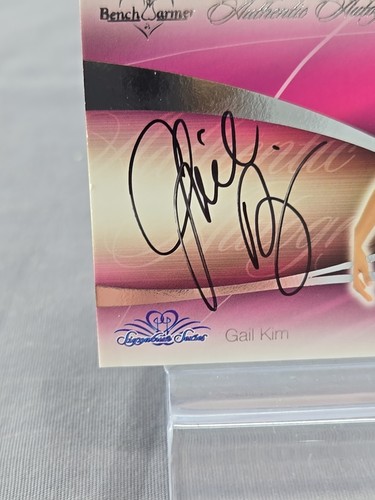 2008 Bench Warmers Signature Series Auto Gail Kim Autograph - Picture 3 of 17