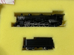 VTG N Scale Samhongsa Hallmark USRA 4-8-2 Brass Locomotive w Tender Undecorated