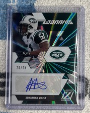 2021 Panini Zenith - Z-Graphs Jonathan Vilma Auto 20/25