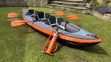 Decathalon Itiwit 3-Person Kayak with paddles, pump and bag