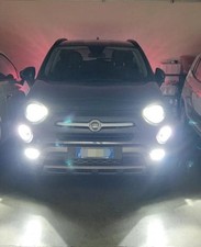 COPPIA LED DIURNE T20 7443 PER FIAT 500L CROSS 2017 48 SMD BILUCE NO ERROR