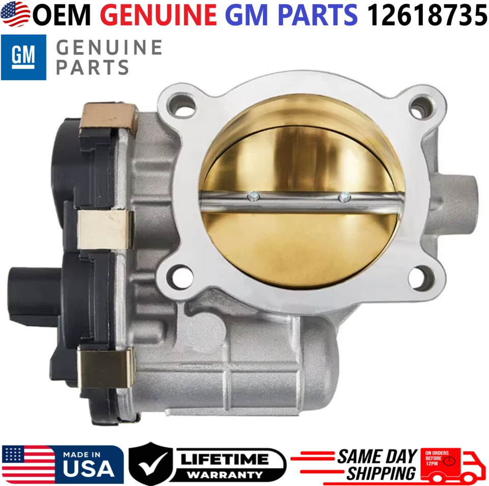 Cuerpo de acelerador GENUINO para Chevrolet GMC Pontiac 2007-2014 3,6 L 4,3 L V6, 12618735 Foto 2 de 4