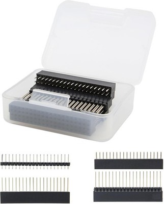 2x20 40 Pin Stacking Female Header Kit für Raspberry Pi 5 / 4 / 3B+ / 3B / 2B /