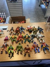 Huge Vintage He-Man Master of the Universe MOTU Lot Of 18 Figures