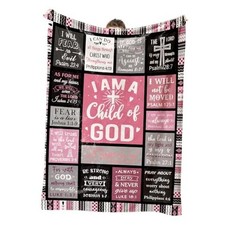 Christian Gifts for Women Faith, 40"x 50" Bible1