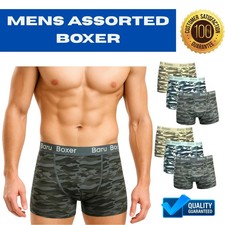 12 PACK 3,6 MENS CLASSIC BOXER SHORTS BRIEFS COMFORT FIT JERSEY UNDERWEAR PANTS