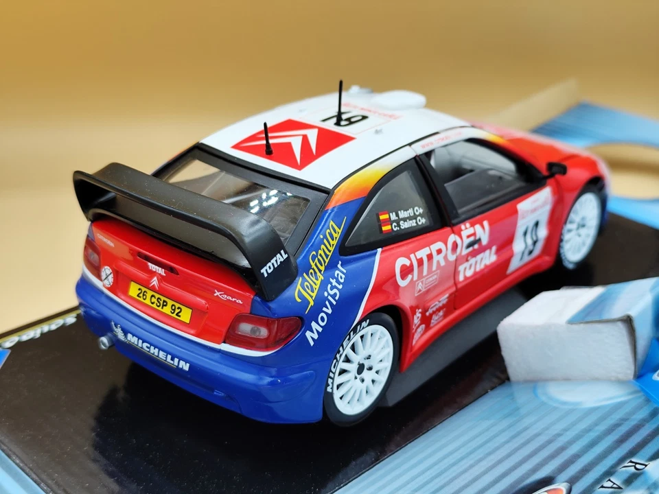 1/18 Citroën Xsara WRC #19 Rallye Monte Carlo 2003 Sainz Solido ref: 9021 - Photo 3/4