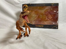 Mattel Jurassic Park Amber Collection Velociraptor With Box