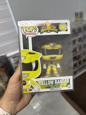 #ad Funko Pop Mighty Morphin Power Rangers Yellow Ranger #362 $20.00