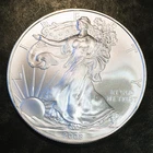 2008 American Silver Eagle 1oz Bullion Coin COMBINED SHIP From ORIG ROLL #v