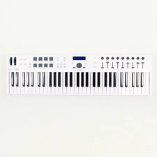 Arturia KeyLab Essential 61-key Keyboard Controller, White