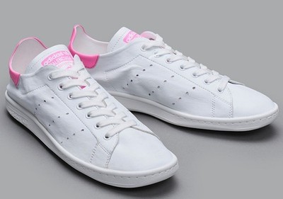 ID7566 BALENCIAGA × adidas Stan Smith ''White/Pink Glow'' (Damen)