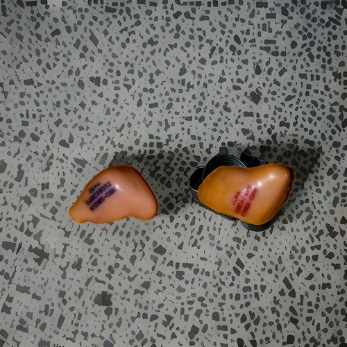 Widex In-The-Ear DIVA (ITE) Hearing Aid Shells R/L 2pc Beige Acrylic