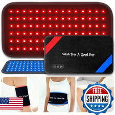 Red Light Therapy Pad for Body 90 LEDs Triple Wavelength 13x7.3in Infrared