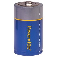 Power Rite D Alkaline Battery, 2/Pkg Power Rite TruForce DB 863151000233