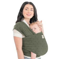 KeaBabies Baby Wrap Carrier - All in 1 One Size Pack of 1 , Forest Berries