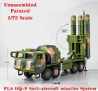 1/72 PLA HQ-9 Anti-aircraft missiles System Painted Unassembled Model