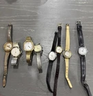 Vintage Lot Of 8 Timex Watches. Manual/Automatic. For Parts Or Repairs