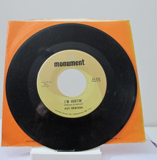 45 RECORD - ROY ORBISON - I'M HURTIN