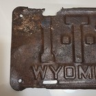 1935 Wyoming License Plates 2 Vintage patina 1930’s  — photo 4
