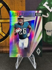 2019 Panini Phoenix #2 Miles Sanders Adrenaline Rush Purple Rookie /149