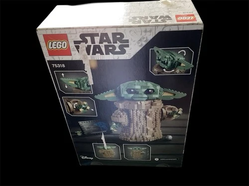 LEGO Star Wars NISB The Mandalorian Child Grogu Sealed 1073 Pieces Kit Set 75318