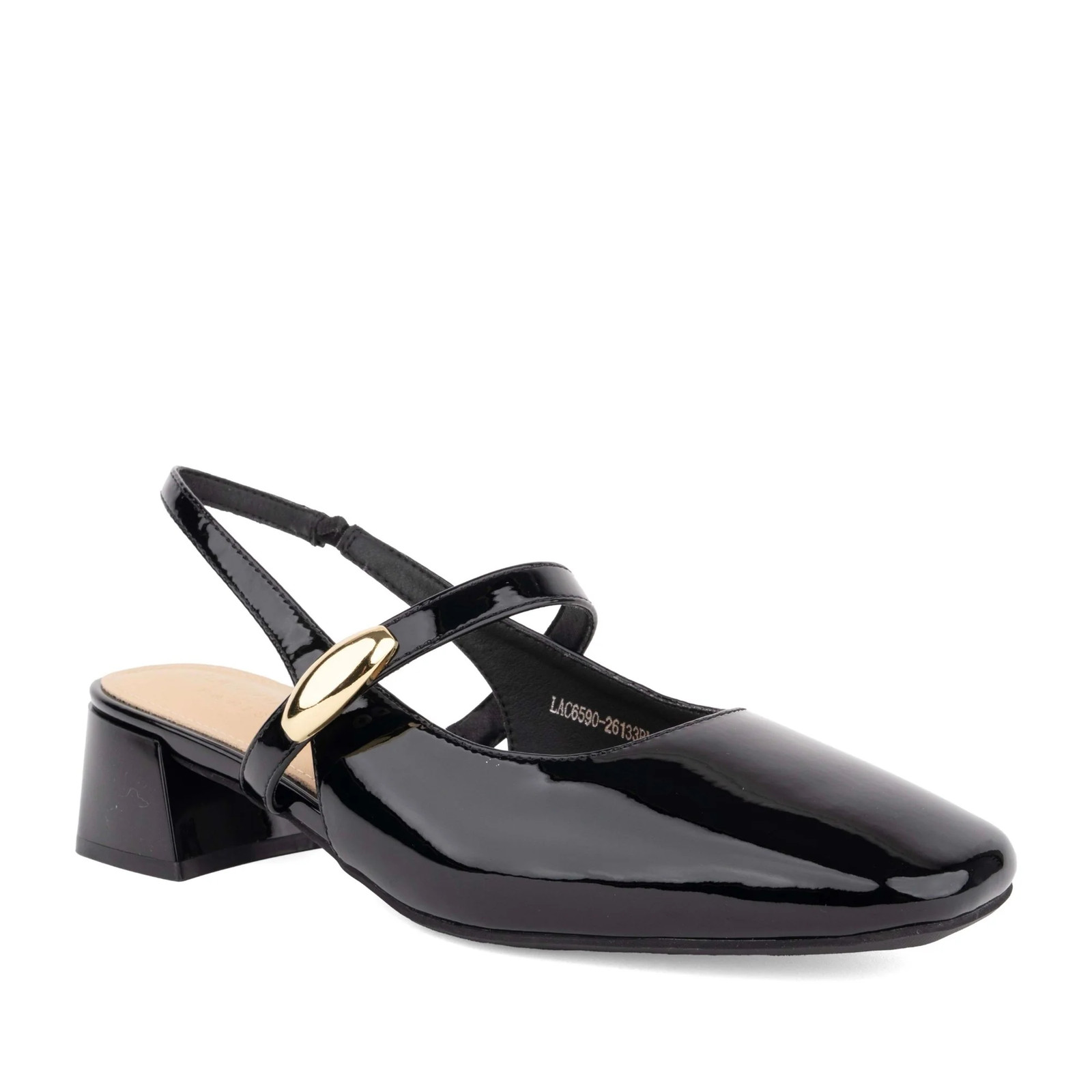 La Conte Women's Black Dress Heels Pumps Fashion LAC6590-26133BLK