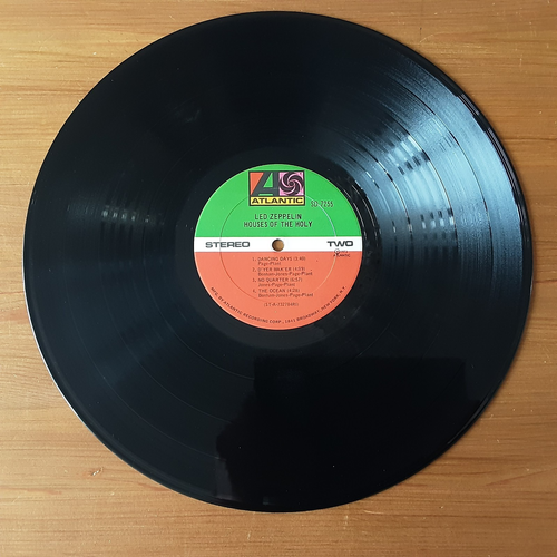 12" LP - Led Zeppelin, Houses Of The Holy, 1973, ATLANTIC (SD 7255) U.S. ISSUE - Picture 8 of 9
