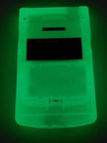 Laminated OLED Screen - Totodile Game Boy Color w/ Case - New Speaker, Recapped