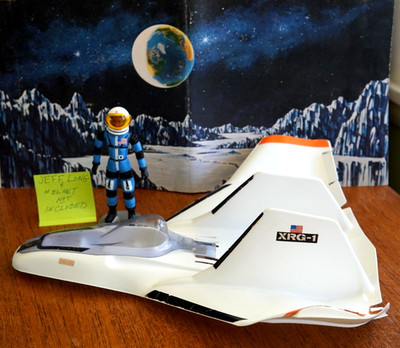 1969 Mattel Major Matt Mason XRG-1 REENTRY GLIDER - Vintage ''Man In Space''